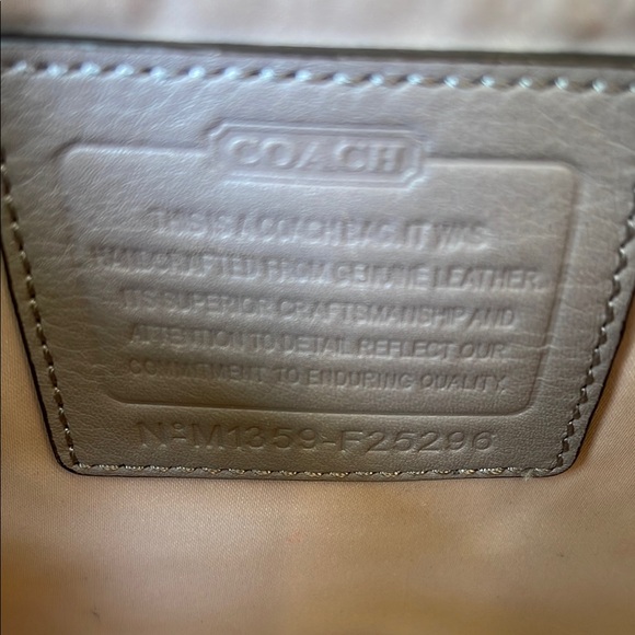 Coach Taylor Leather Satchel - Picture 8 of 8